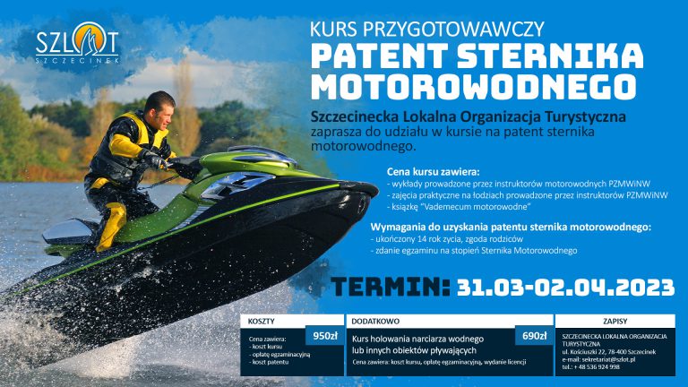 PIERWSZY w sezonie 2023 KURS na PATENT STERNIKA MOTOROWODNEGO