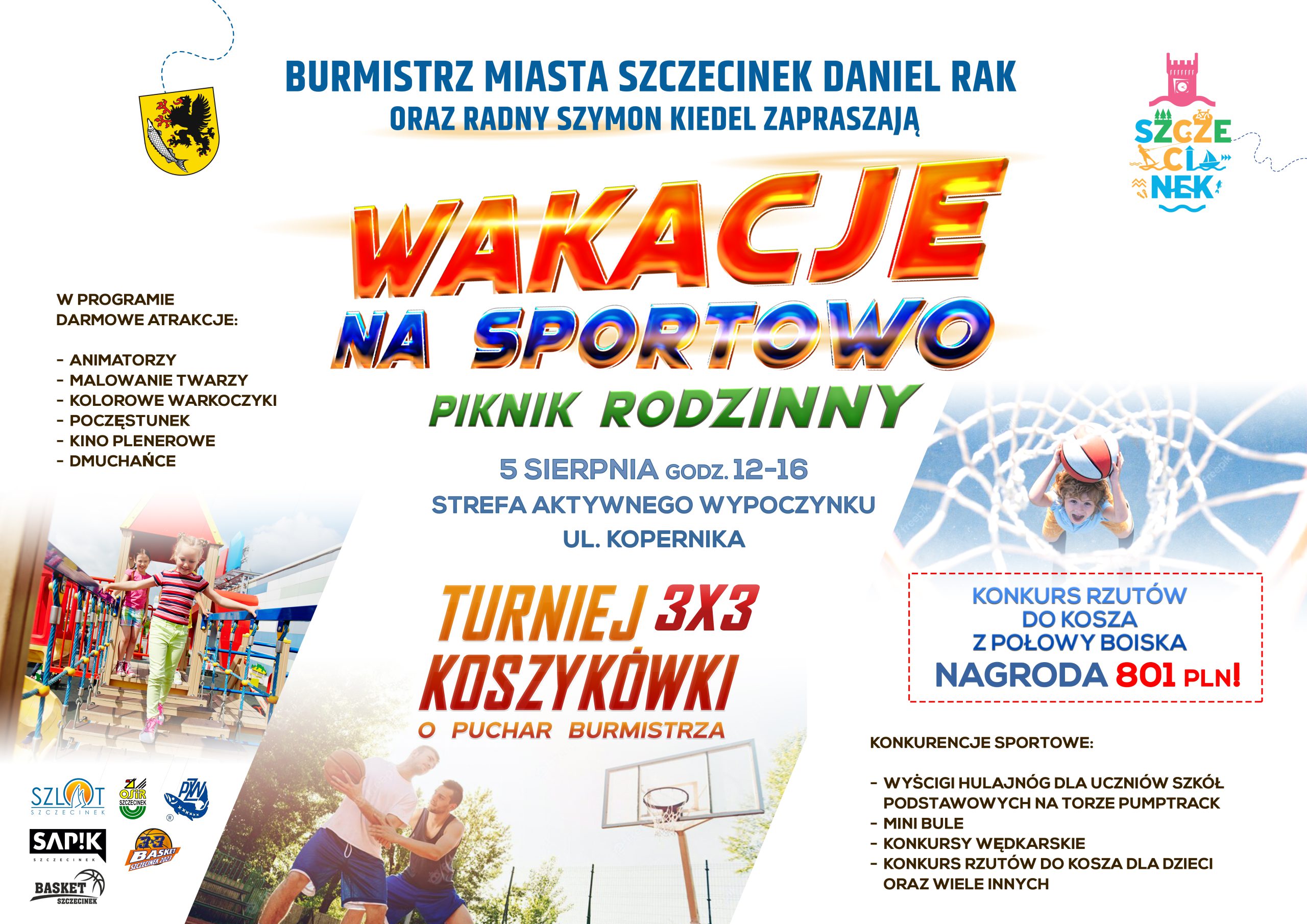 Piknik rodzinny, czyli wakacje na sportowo!