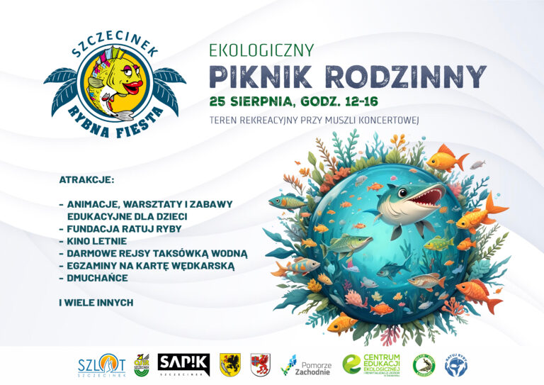 EKOLOGICZNY PIKNIK RODZINNY – FIESTA RYBNA już wkrótce w Szczecinku!